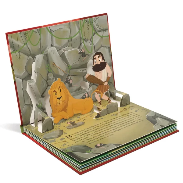 BOOK THE LABORS OF HERCULES WITH FOLD-OUT IMAGES 