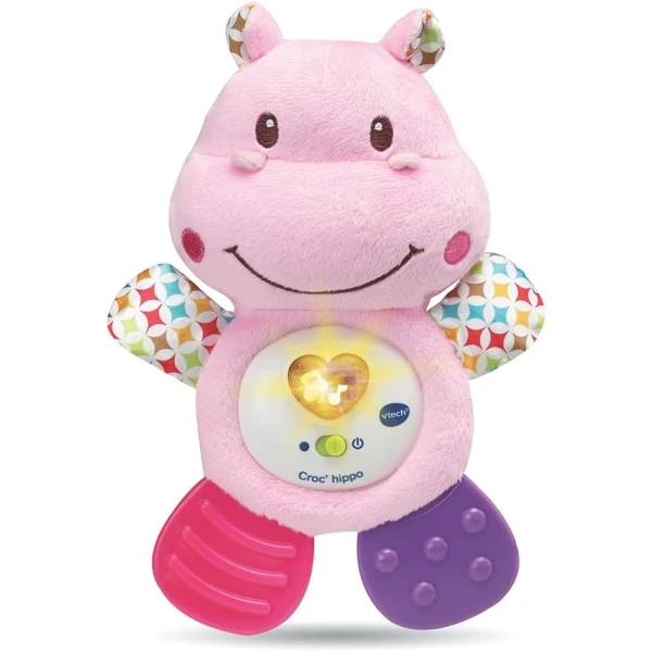 V-TECH PINK MUSICAL TEETHING HIPPO