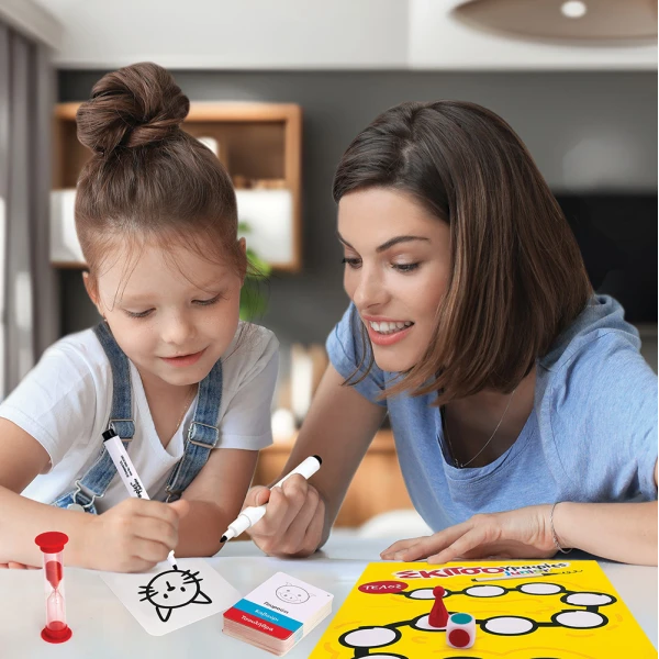 AS GAMES BOARD GAME SKITSOGRAFIES JUNIOR FOR AGES 5+ AND 3+ PLAYERS