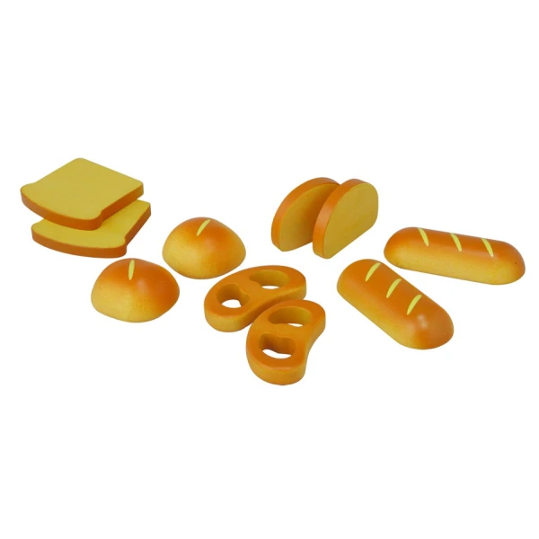 ΞΥΛΙΝΟ ΠΑΙΧΝΙΔΙ PLAN TOYS - BREAD SET-ΣΕΤ ΨΩΜΑΚΙΑ