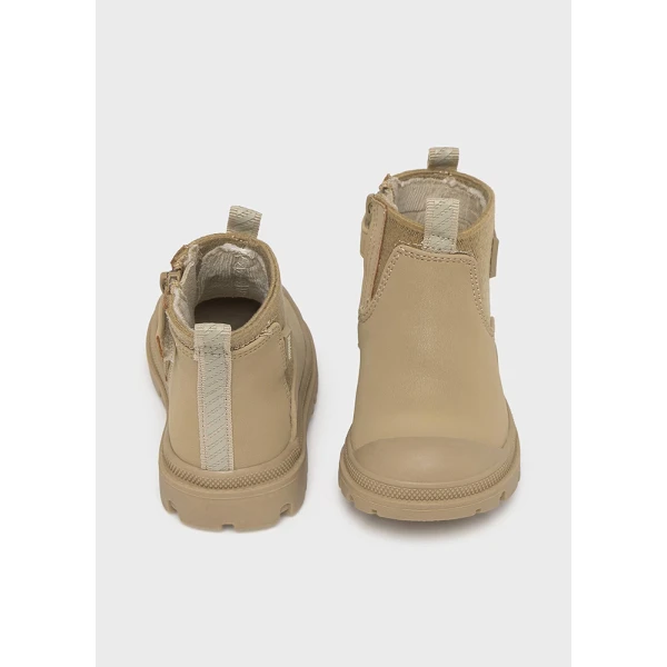 MAYORAL ANKLE BOOT CHELSEA LUG SOLE BEIGE 