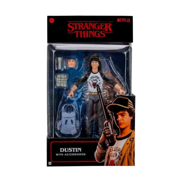 STRANGER THINGS ΑΡΘΡΩΤΗ ΦΙΓΟΥΡΑ COLLECTOR 15εκ. ΜΕ ΑΞΕΣΟΥΑΡ - DUSTIN