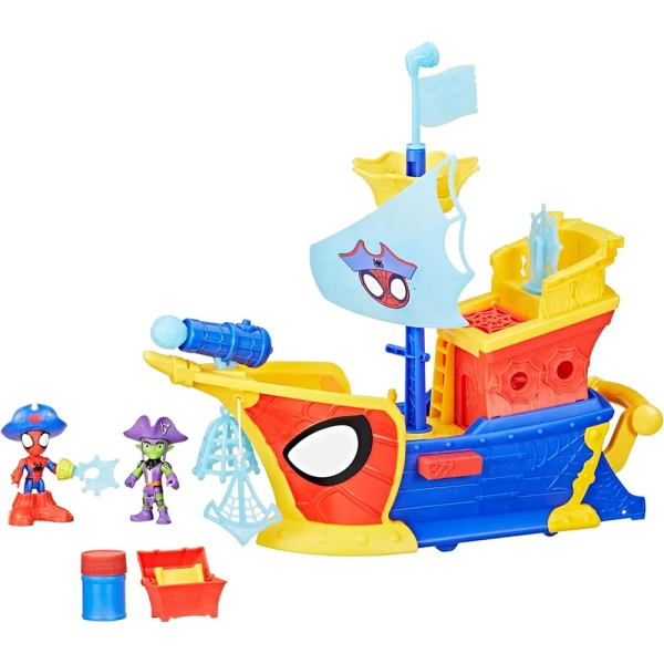 SPIDEY AND HIS AMAZING FRIENDS WEBS AHOY BUBBLE SHIP