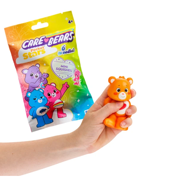 CARE BEARS ΣΑΚΟΥΛΑΚΙ ΜΕ ΖΟΥΛΗΧΤΗ ΦΙΓΟΥΡΑ ΕΚΠΛΗΞΗ 10 εκ. 