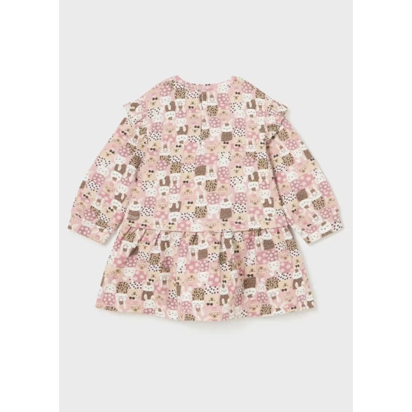 MAYORAL DRESS PRINTED PINK