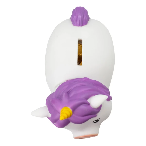 LILALU PIGGY BANK WHITE UNICORN