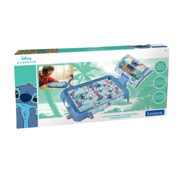 LEXIBOOK STITCH ΗΛΕΚΤΡΟΝΙΚΟ ΦΛΙΠΕΡΑΚΙ ΜΕ ΦΩΤΑ ΚΑΙ ΗΧΟΥΣ