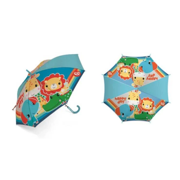 ΠΑΙΔΙΚΗ ΟΜΠΡΕΛΑ FISHER PRICE 38/8 - ΜΠΛΕ