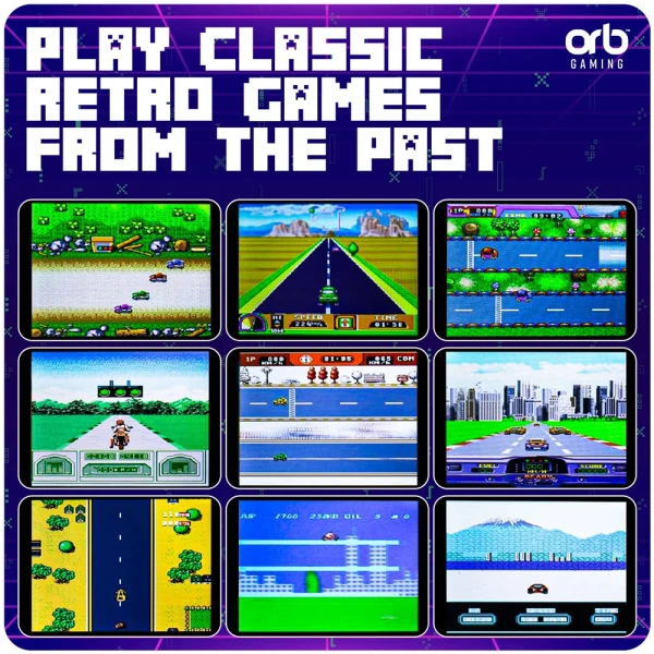 THUMBS UP - ORB RETRO MINI ARCADE RACING GAME