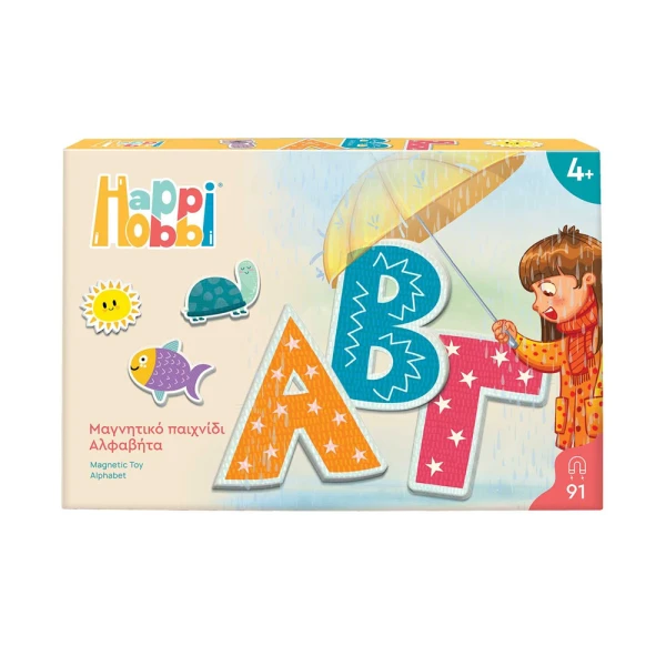 HAPPIHOBBI MAGNET - ALPHABET