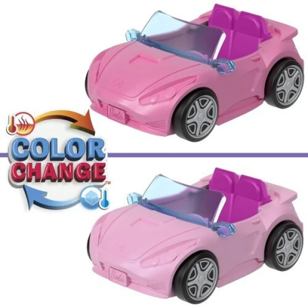 BARBIE MINI BARBIELAND DOLL WITH CONVERTIBLE CAR