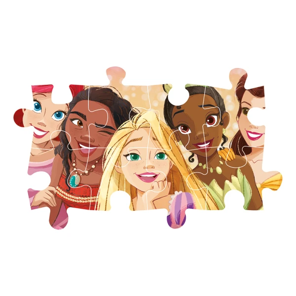 CLEMENTONI ΠΑΙΔΙΚΟ ΠΑΖΛ MAXI SUPER COLOR DISNEY ΠΡΙΓΚΙΠΙΣΣΕΣ 24 ΤΜΧ