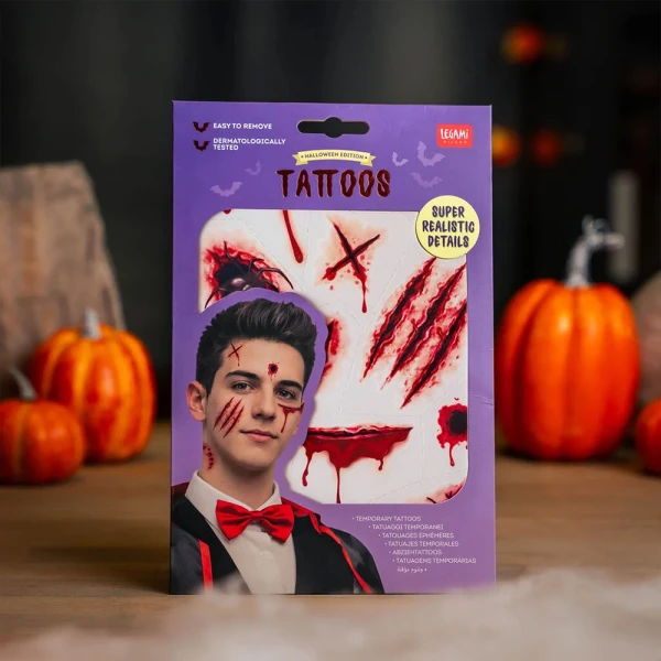 LEGAMI ΠΡΟΣΩΡΙΝΑ CREEPY TATTOOS ΠΡΟΣΩΠΟΥ