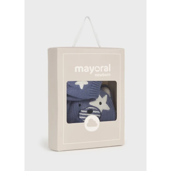 MAYORAL ΣΕΤ ΣΚΟΥΦΟΣ ΚΑΙ ΓΑΝΤΙΑ ΜΠΛΕ