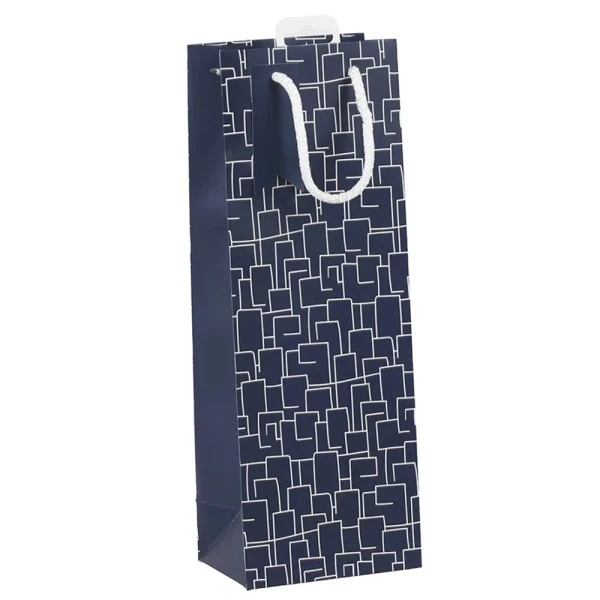 GIFT BAG 12.7X9X35.5 cm MEN IN BLUE