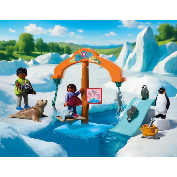 PLAYMOBIL ANIMALS & FRIENDS ΕΞΕΡΕΥΝΩΝΤΑΣ ΤΑ ΖΩΑ ΤΩΝ ΠΑΓΩΝ