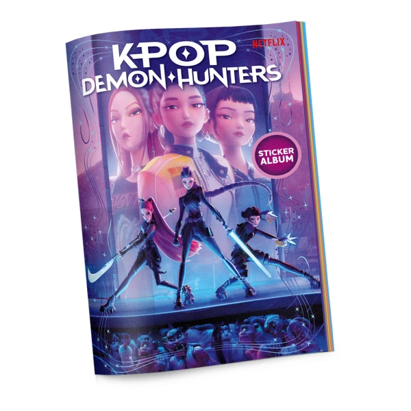 K-POP DEMON HUNTERS ΑΛΜΠΟΥΜ & 10 ΑΥΤΟΚΟΛΛΗΤΑ 