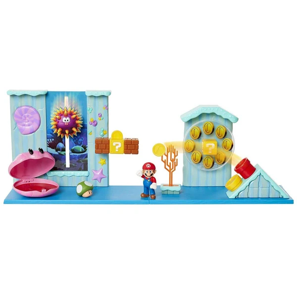 SUPER MARIO PLAY SET WITH SUPER MARIO FIGURE - DELUXE UNDERWATER