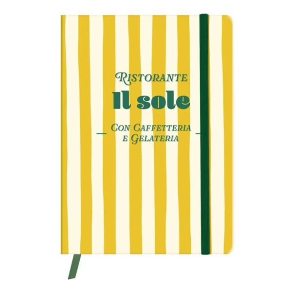 D. AMORE NOTEBOOK WITH ELASTIC BAND A6 64 SHEETS - 4 DESIGNS