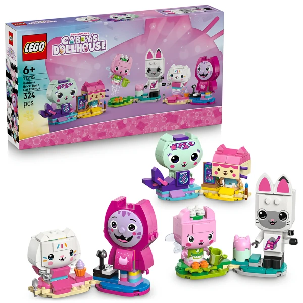 LEGO® ΤΟ ΚΟΥΚΛΟΣΠΙΤΟ ΤΗΣ ΓΚΑΜΠΙ ΟΙ ΓΑΤΕΣ ΦΙΛΟΙ ΤΗΣ ΓΚΑΜΠΙ ΑΠΟ ΤΟΥΒΛΑΚΙΑ