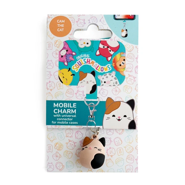 SQUISHMALLOWS UNIVERSAL ΜΠΡΕΛΟΚ ΚΙΝΗΤΟΥ ΜΕ PAD ΣΥΝΔΕΣΗΣ - CAM THE CAT