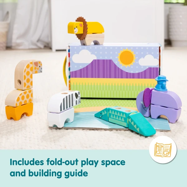 MELISSA & DOUG BLOCKABLES ΣΕΤ ΣΑΦΑΡΙ