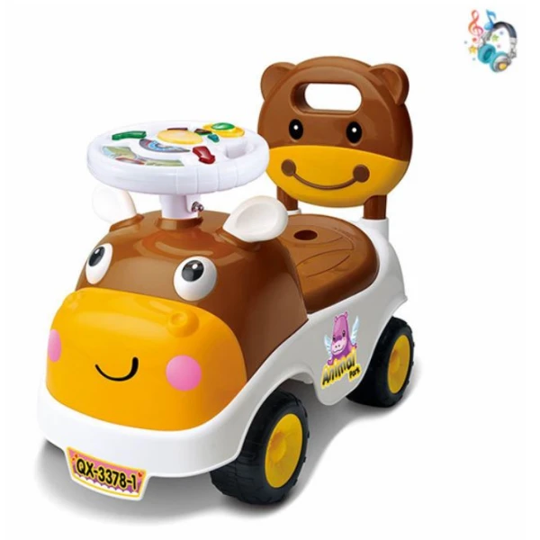 WALKER ANIMAL BROWN WITH LIGHTS AND SOUNDS