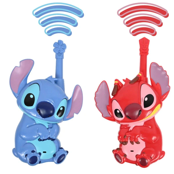 LEXIBOOK 3D STITCH WALKIE TALKIES UP TO 500m