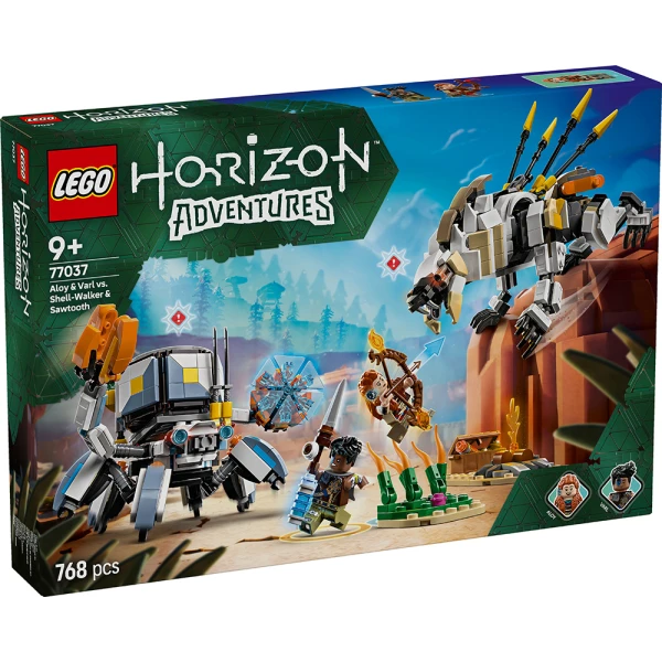 LEGO® HORIZON ADVENTURES™ ALOY & VARL VS. SHELL-WALKER & SAWTOOTH