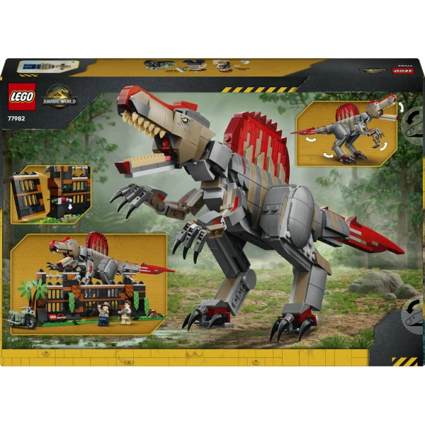 LEGO JURASSIC WORLD SPINOSAURUS ESCAPE