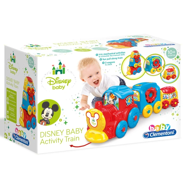BABY CLEMENTONI DISNEY BABY ΒΡΕΦΙΚΟ ΠΑΙΧΝΙΔΙ ΤΡΕΝΑΚΙ PULL ALONG ΓΙΑ 10+ ΜΗΝΩΝ