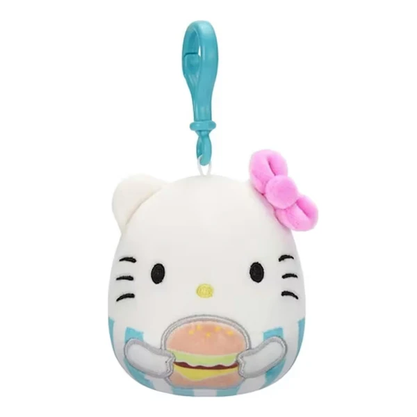 SQUISHMALLOWS SANRIO PLUSH KEYCHAIN 9 cm FOOD TRUCK TREATS