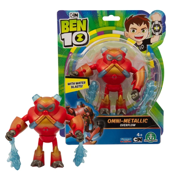 BEN 10 ΒΑΣΙΚΗ ΦΙΓΟΥΡΑ W11 METALLIC - 6 ΣΧΕΔΙΑ