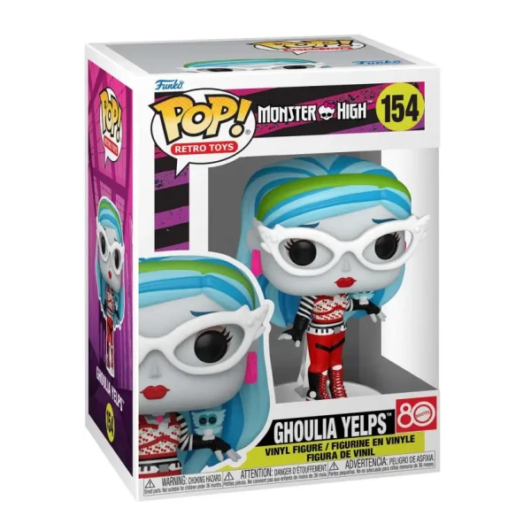 FUNKO POP! RETRO TOYS: MONSTER HIGH - GHOULIA YELPS VINYL FIGURE 154
