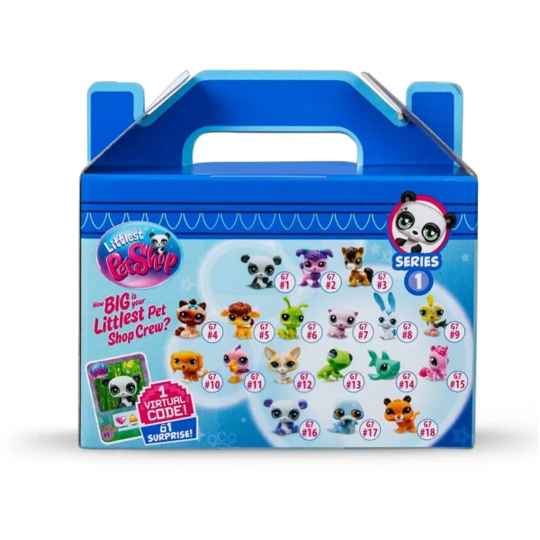 LITTLEST PETSHOP BLIND BOX WITH SINGLE FIGURE W1 - 18 DESIGNS