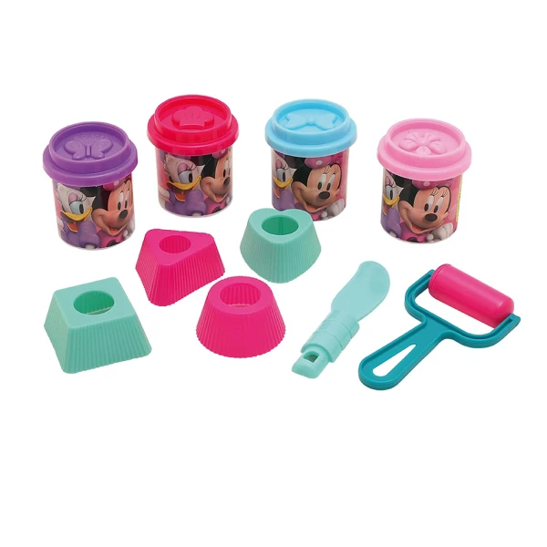 AS ΠΛΑΣΤΕΛΙΝΗ DISNEY MINNIE ΚΟΥΒΑΔΑΚΙ ΜΕ 4 ΒΑΖΑΚΙΑ - ΚΑΠΑΚΙΑ ΚΑΛΟΥΠΑΚΙΑ ΚΑΙ 8 ΕΡΓΑΛΕΙΑ 200GR