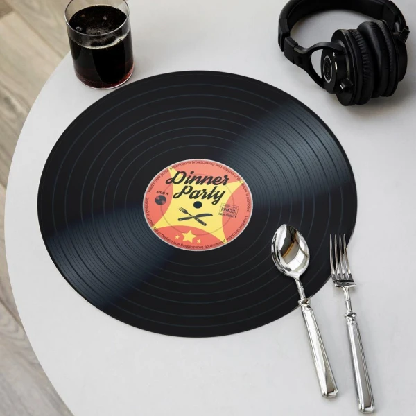 MIKAMAX - ΣΕΤ 4 VINYL ΣΟΥΠΛΑ 37X37 εκ.