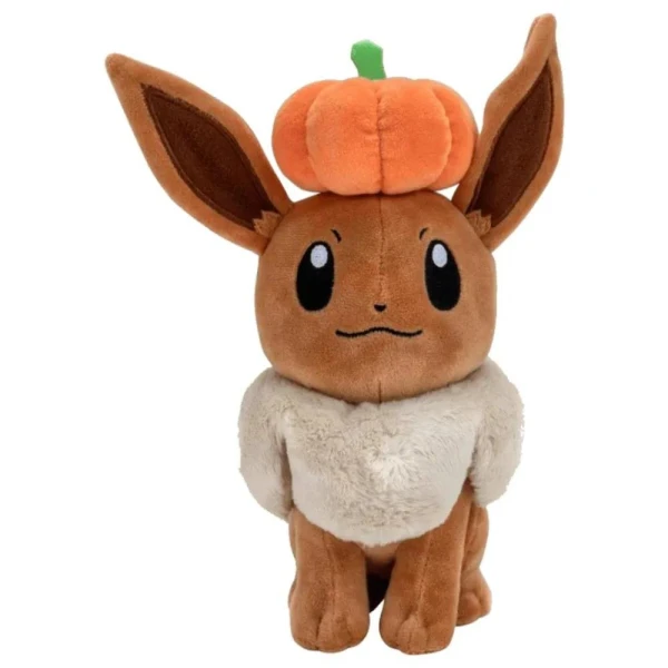 POKEMON PLUSH 20 cm HALLOWEEN - EEVE WITH PUMPKIN