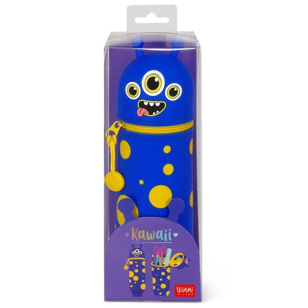 LEGAMI 2 IN 1 SILICONE PENCIL CASE KAWAII - MONSTER