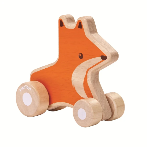 PLAN TOYS ΞΥΛΙΝΗ ΑΛΕΠΟΥ ΜΕ ΡΟΔΕΣ