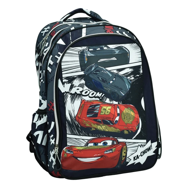 PRIMARY SCHOOL BACKPACK CARS ROARING