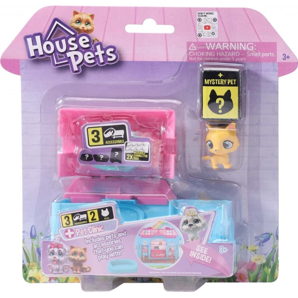 HOUSE PETS PLAYSET - 5 DESIGNS