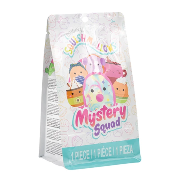 SQUISHMALLOWS SCENT MYSTERY BAG  PLUSH 20 cm W3 SWEET DELIGHTS SURPRISE