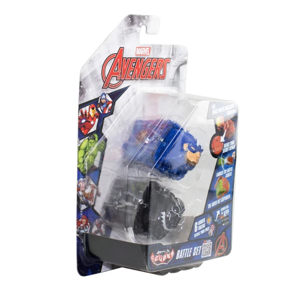 BATTLE CUBES AVENGERS - CAPTAIN AMERICA VS. BLACK PANTHER