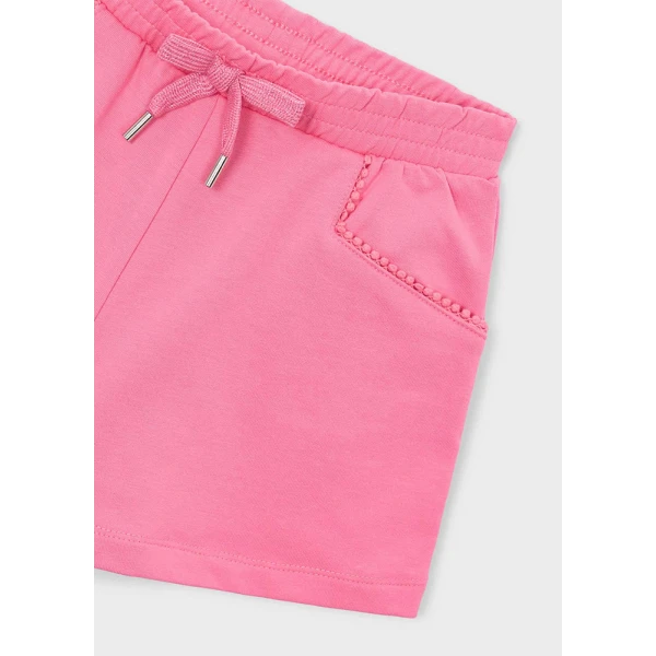 MAYORAL SHORTS FLEECE BASIC GERANIUM 