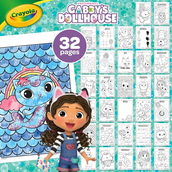 CRAYOLA GABBY COLOR & ACTIVITY PAD GABBY