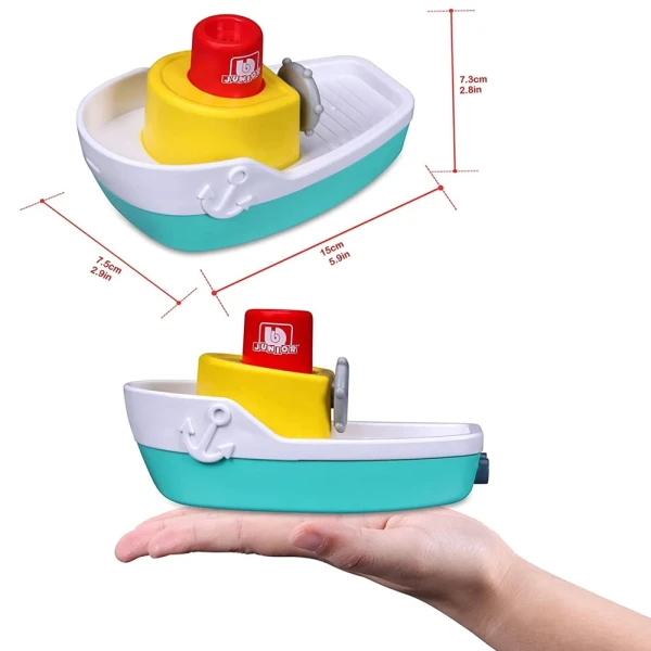 BBURAGO JUNIOR SPLASH N PLAY SPRAYING TUGBOAT