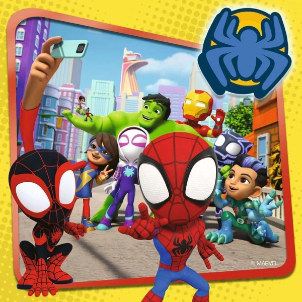 RAVENSBURGER PUZZLE 3X49 pcs SPIDEY AND FRIENDS