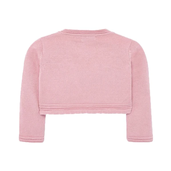 MAYORAL KNITTED SWEATER FLOWERS ROZE