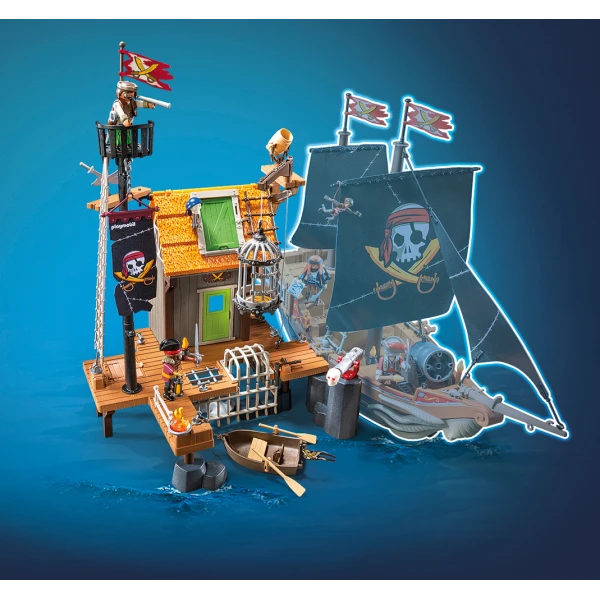 PLAYMOBIL PIRATES PIRATE HARBOR